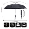 3 FOLD AUTO OPEN AND CLOSE WINDPROOF UMBRELLA