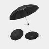 LED 3 FOLD AUTO OPEN AND CLOSE WINDPROOF UMBRELLA