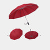 LED 3 FOLD AUTO OPEN AND CLOSE WINDPROOF UMBRELLA